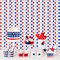 4th of July Party Decorations 2 Pack 3.3 x 6.6 FT Red Silver Blue Star Tinsel Foil Fringe Curtains